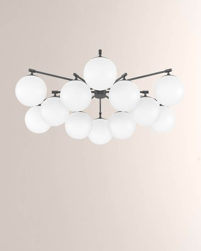 Schwung Collection Orion 12-Light Round Chandelier